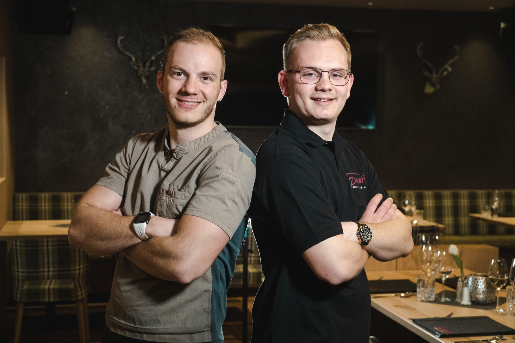 Das Gastgeberteam des Dorfwirt Wiesing