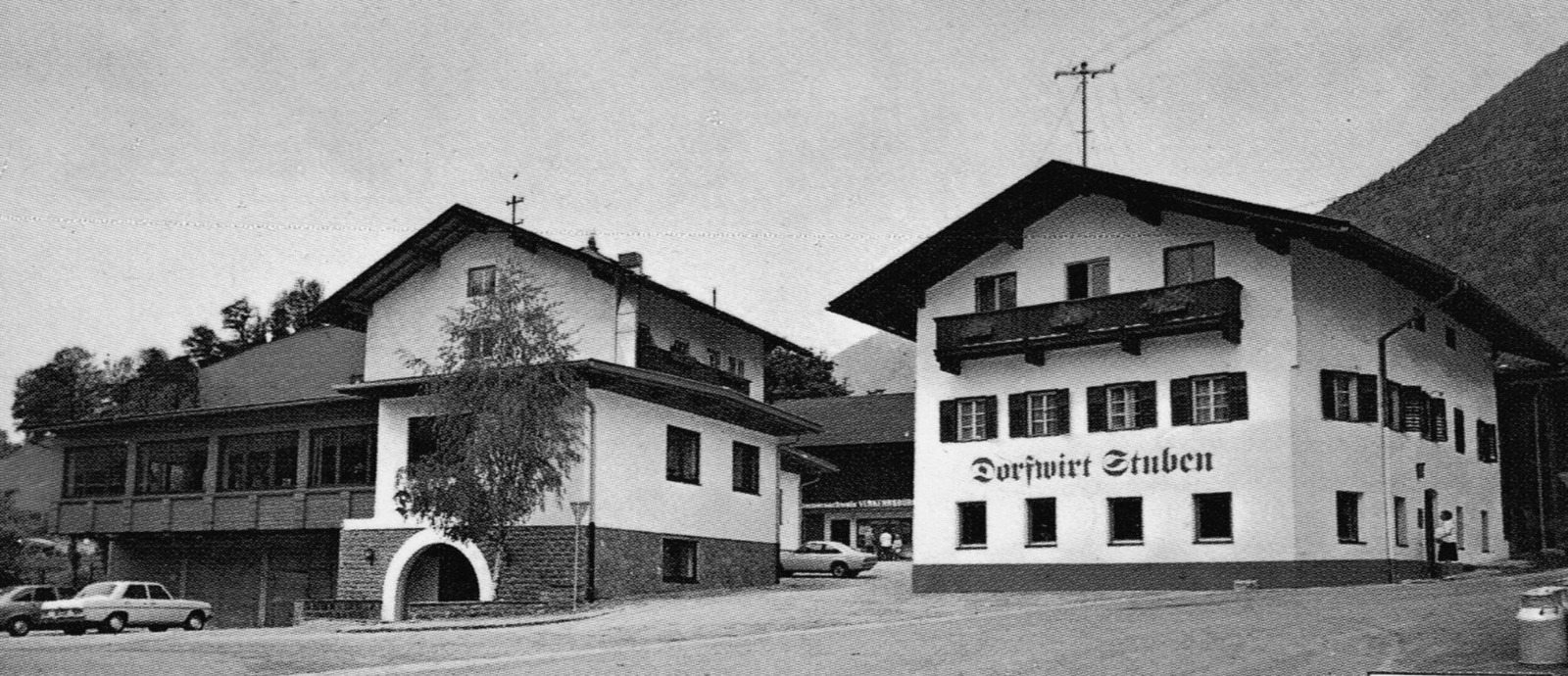 Historische Ansicht des Dorfwirt